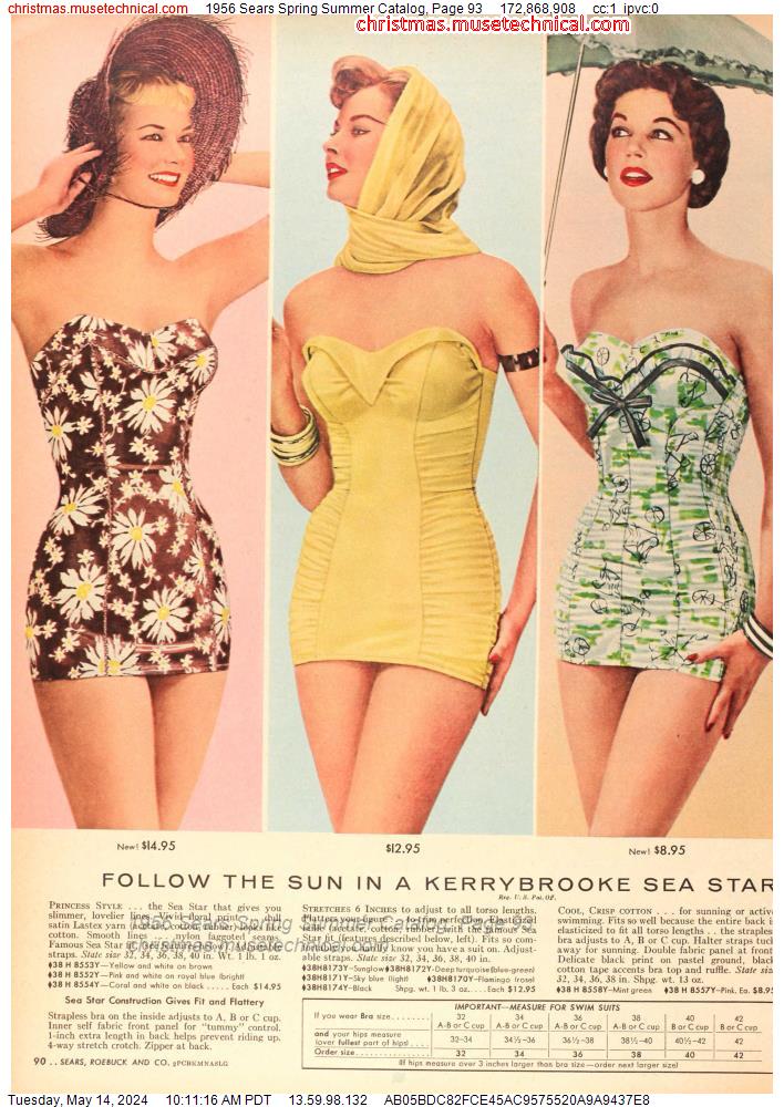 1956 Sears Spring Summer Catalog, Page 93