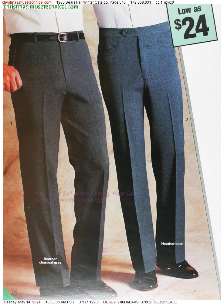 1985 Sears Fall Winter Catalog, Page 546