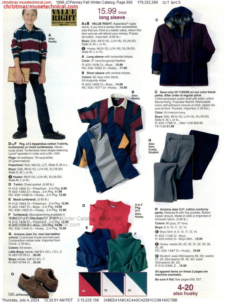 1996 JCPenney Fall Winter Catalog, Page 590