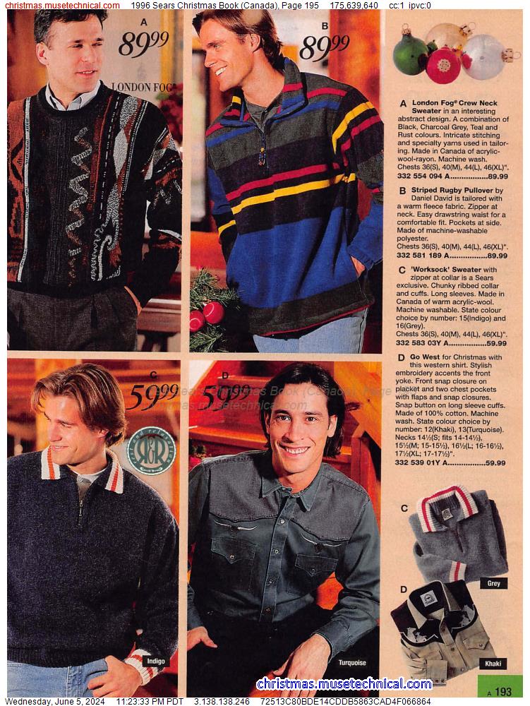 1996 Sears Christmas Book (Canada), Page 195