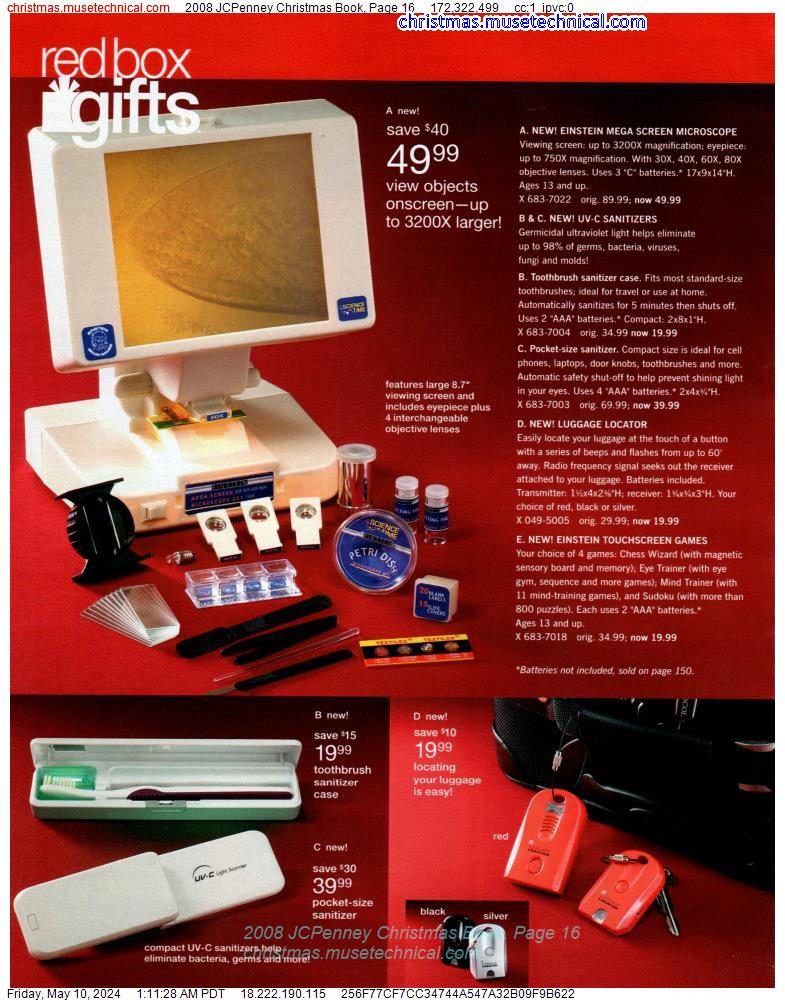 2008 JCPenney Christmas Book, Page 16