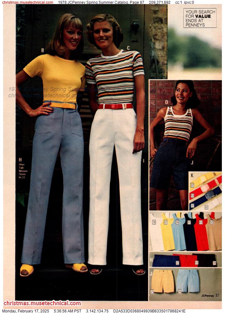 1978 JCPenney Spring Summer Catalog, Page 87