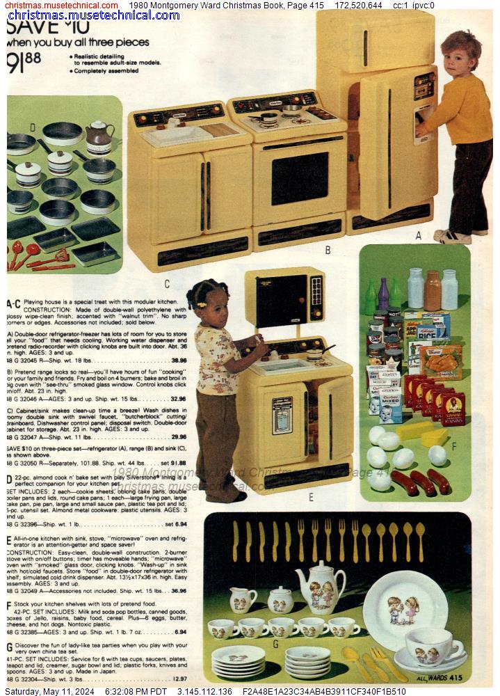 1980 Montgomery Ward Christmas Book, Page 415
