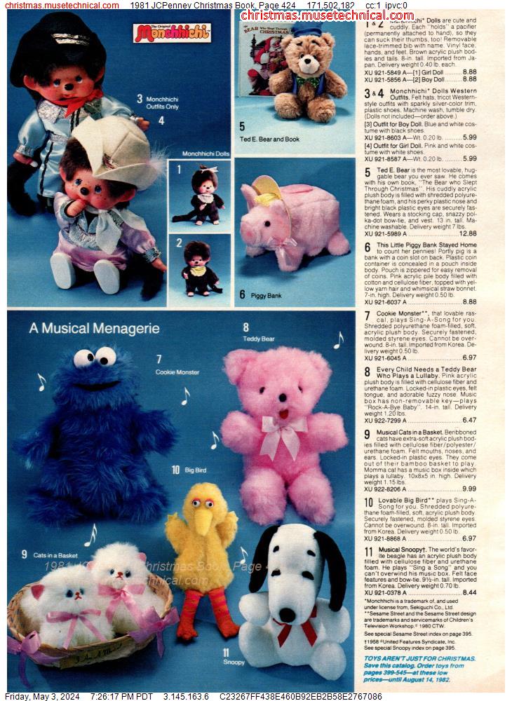 1981 JCPenney Christmas Book, Page 424