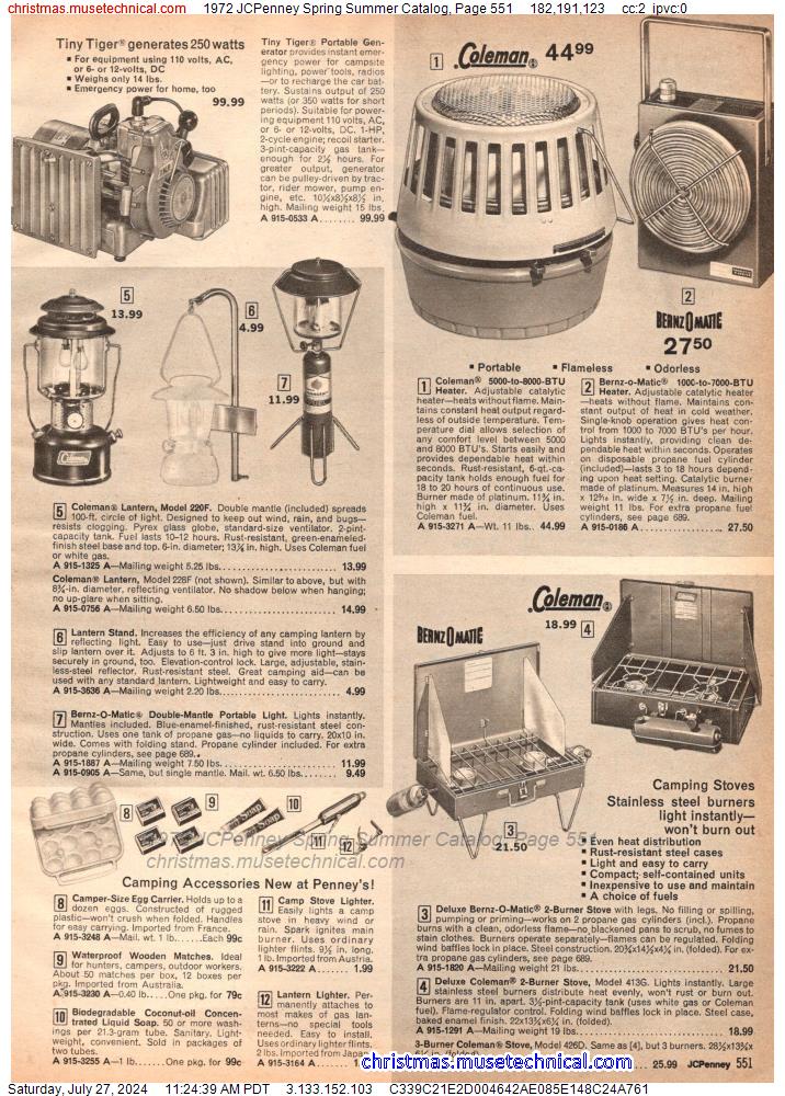 1972 JCPenney Spring Summer Catalog, Page 551