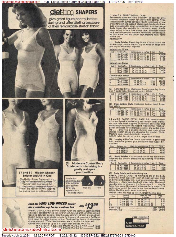 1983 Sears Spring Summer Catalog, Page 186