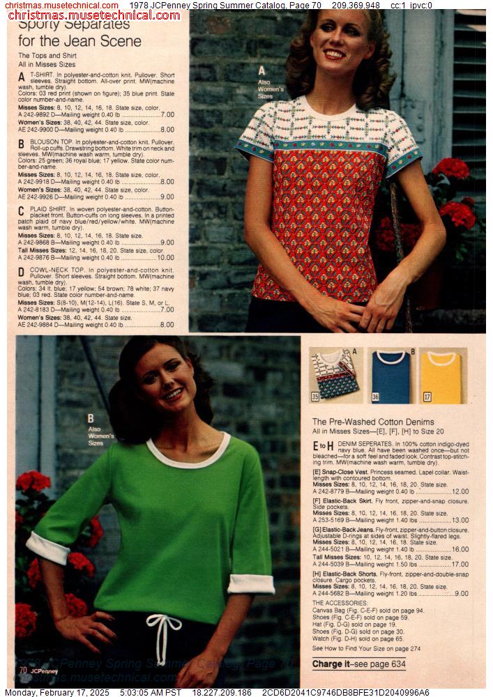 1978 JCPenney Spring Summer Catalog, Page 70