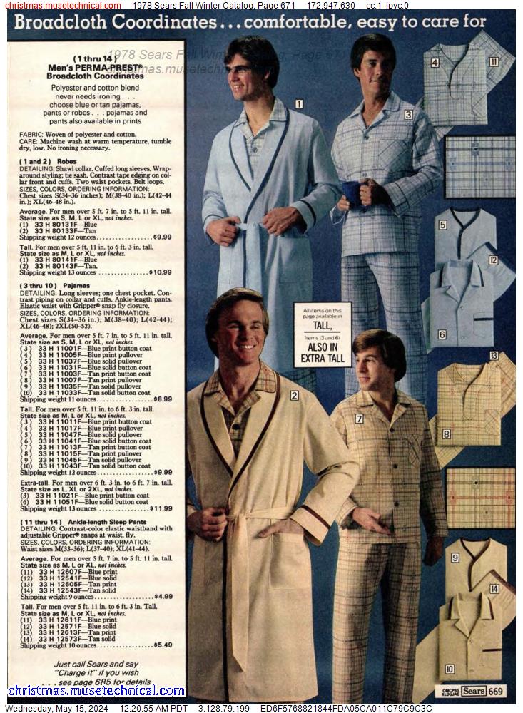 1978 Sears Fall Winter Catalog, Page 671