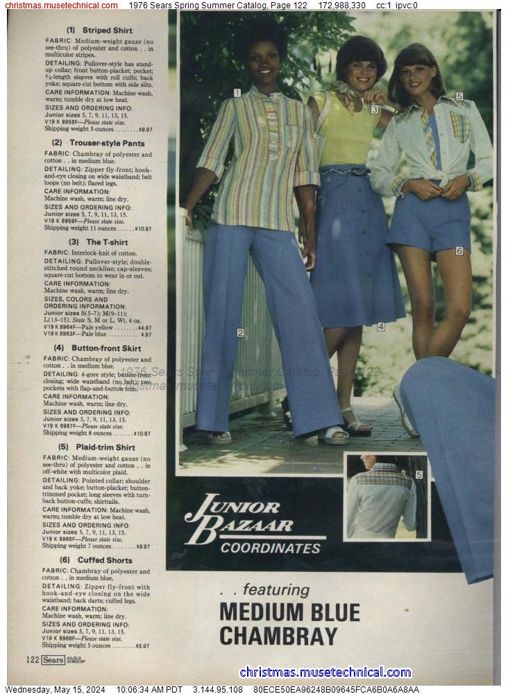 1976 Sears Spring Summer Catalog, Page 122