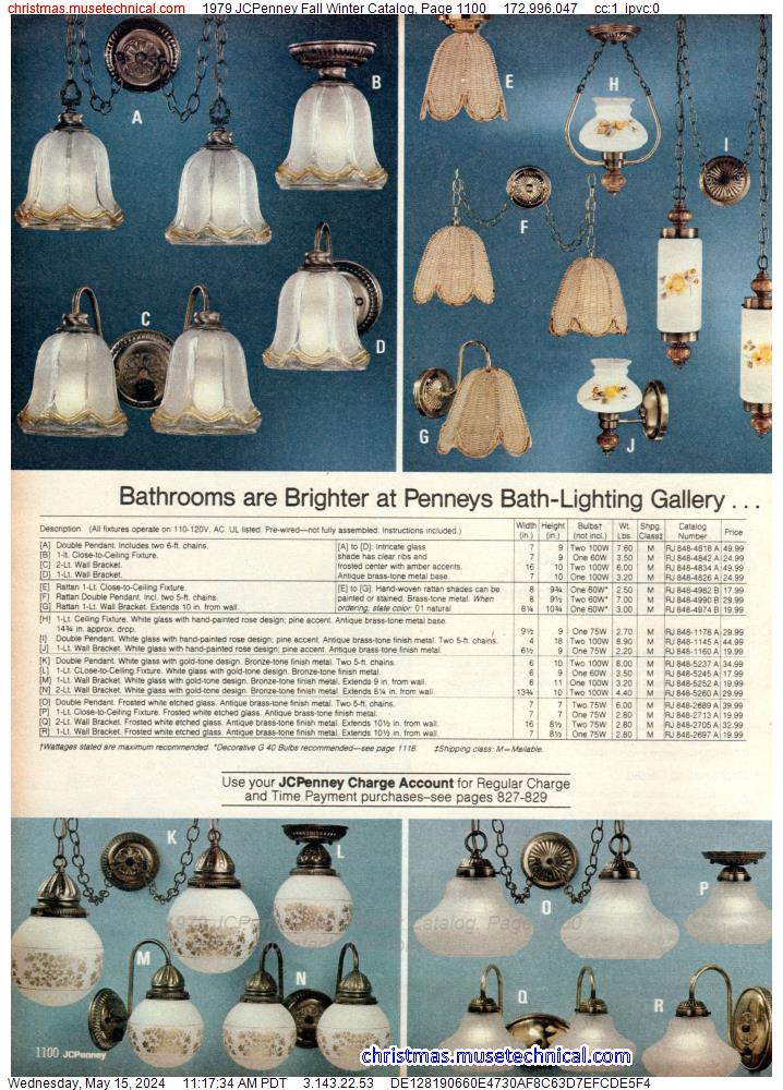 1979 JCPenney Fall Winter Catalog, Page 1100
