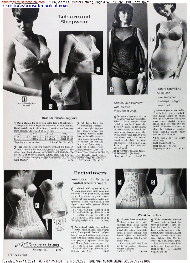 1966 Sears Fall Winter Catalog, Page 474