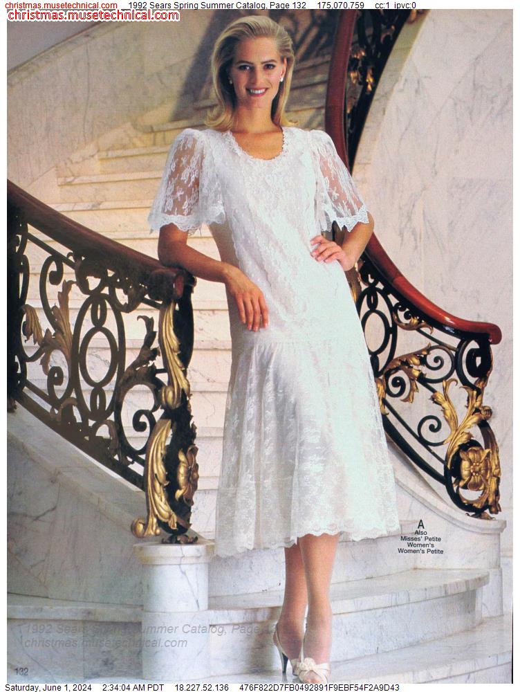 1992 Sears Spring Summer Catalog, Page 132