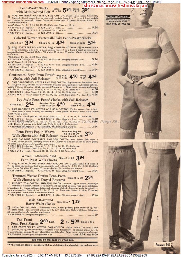 1969 JCPenney Spring Summer Catalog, Page 361