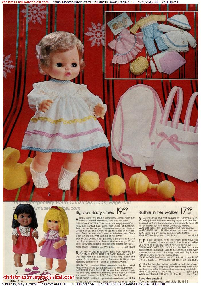 1982 Montgomery Ward Christmas Book, Page 438