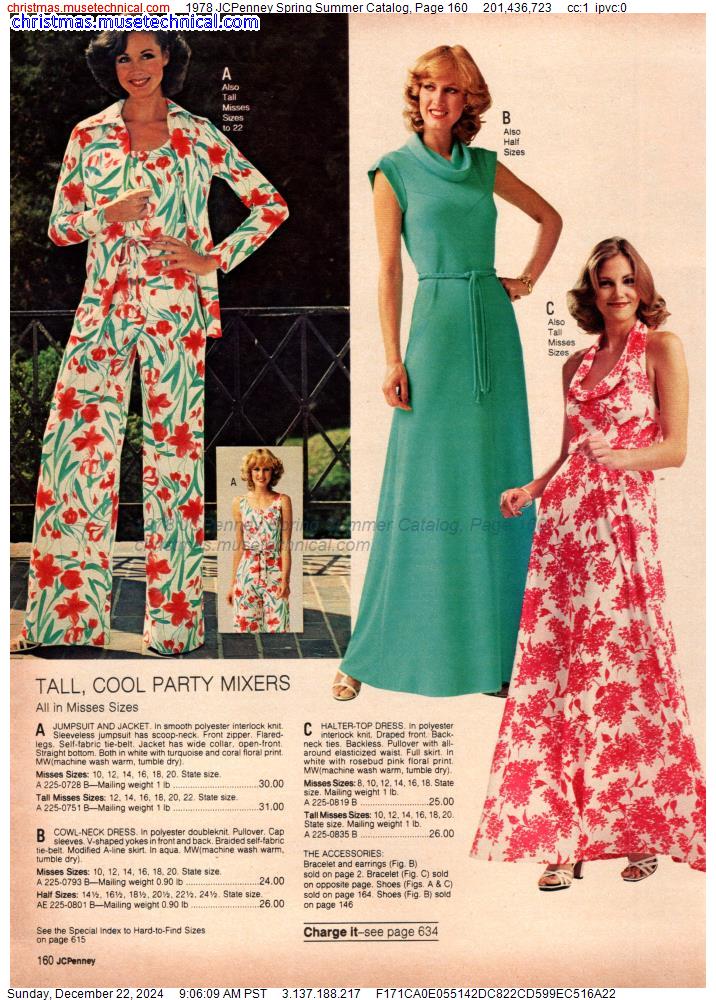 1978 JCPenney Spring Summer Catalog, Page 160