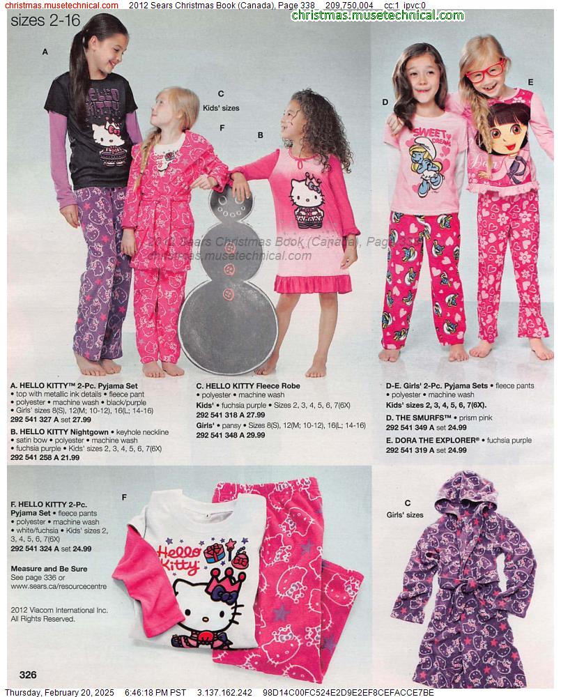 2012 Sears Christmas Book (Canada), Page 338