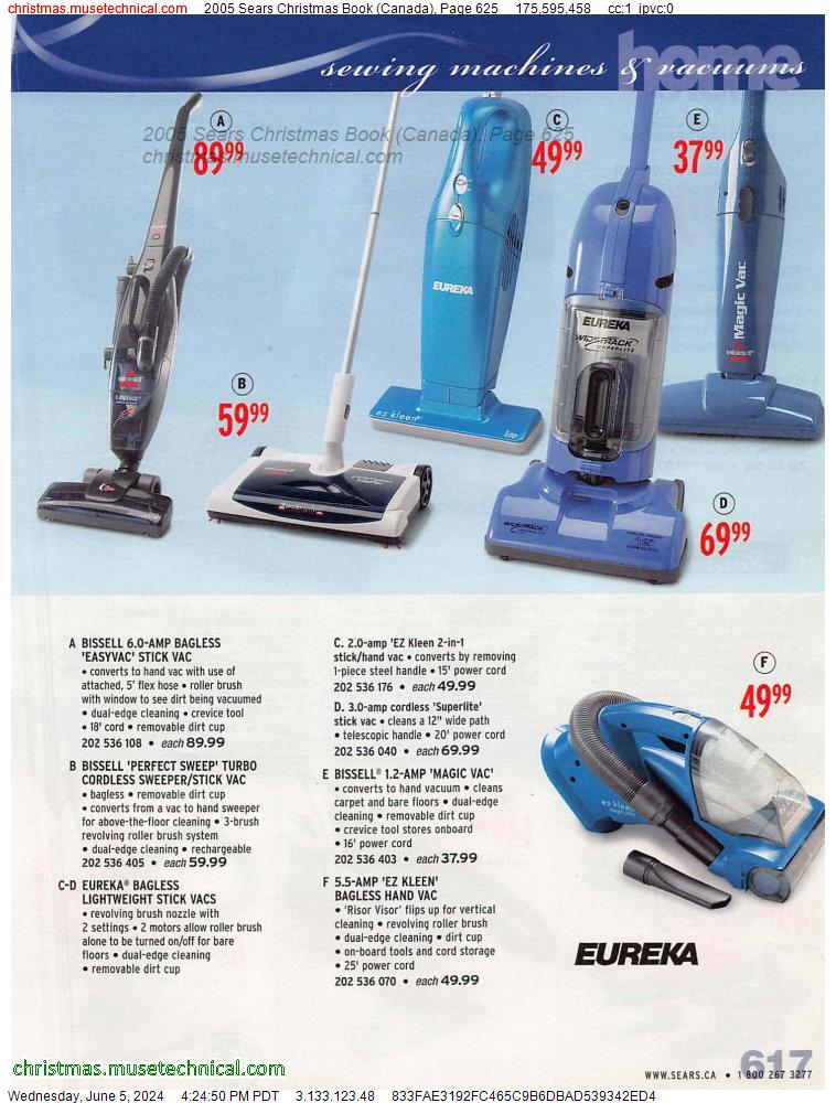 2005 Sears Christmas Book (Canada), Page 625