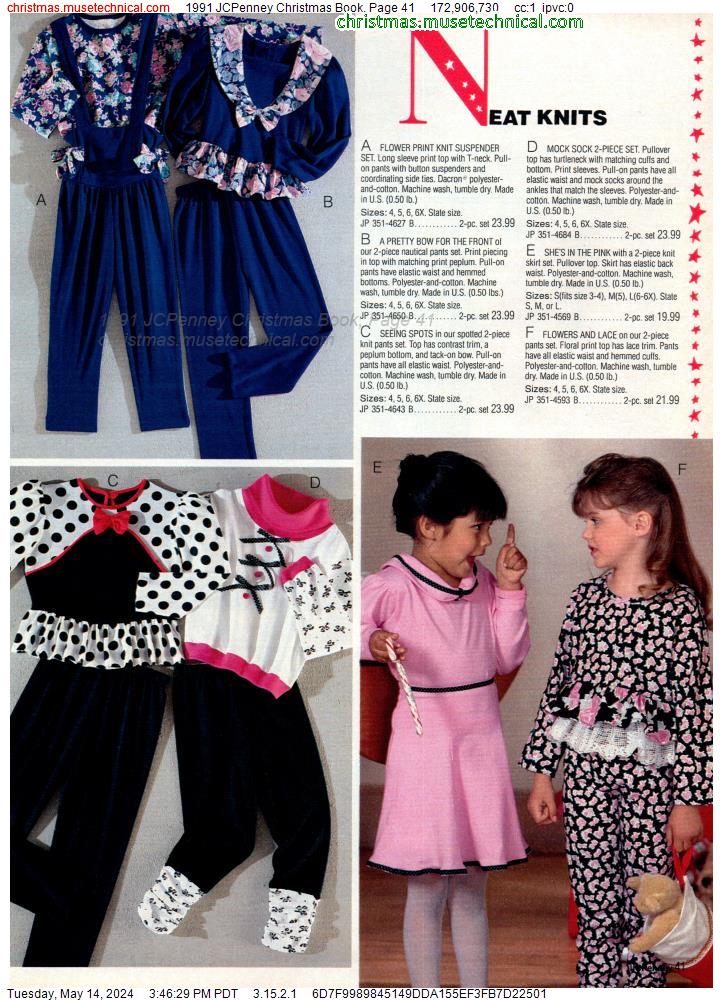 1991 JCPenney Christmas Book, Page 41