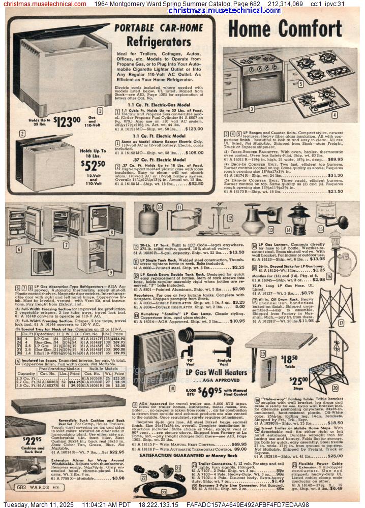 1964 Montgomery Ward Spring Summer Catalog, Page 682