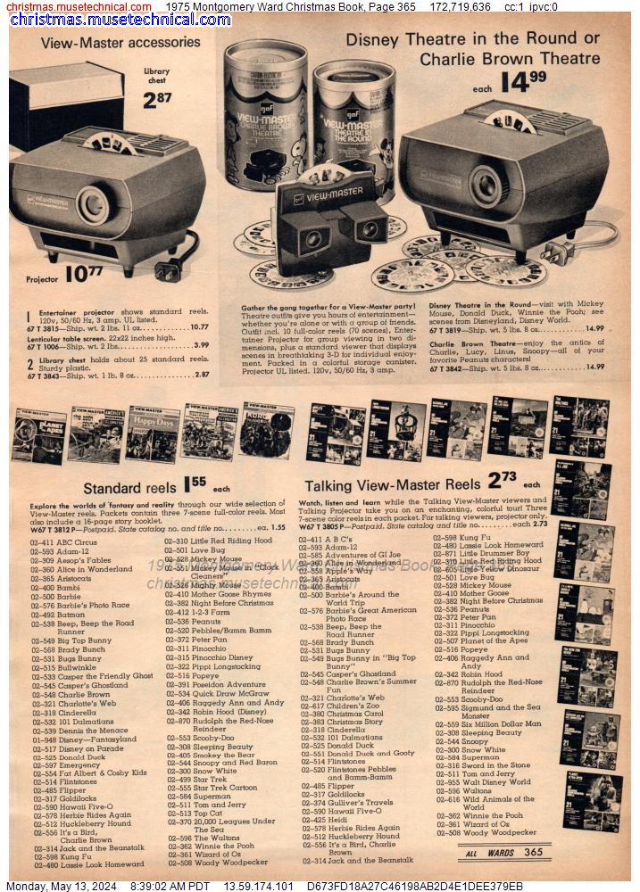 1975 Montgomery Ward Christmas Book, Page 365