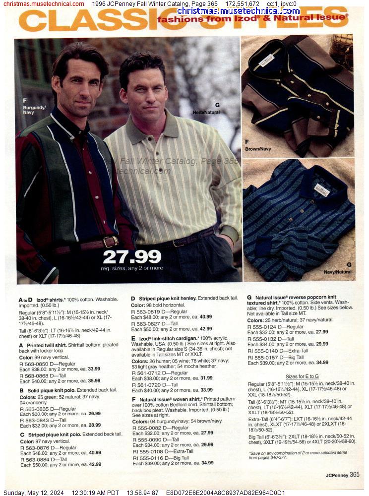 1996 JCPenney Fall Winter Catalog, Page 365