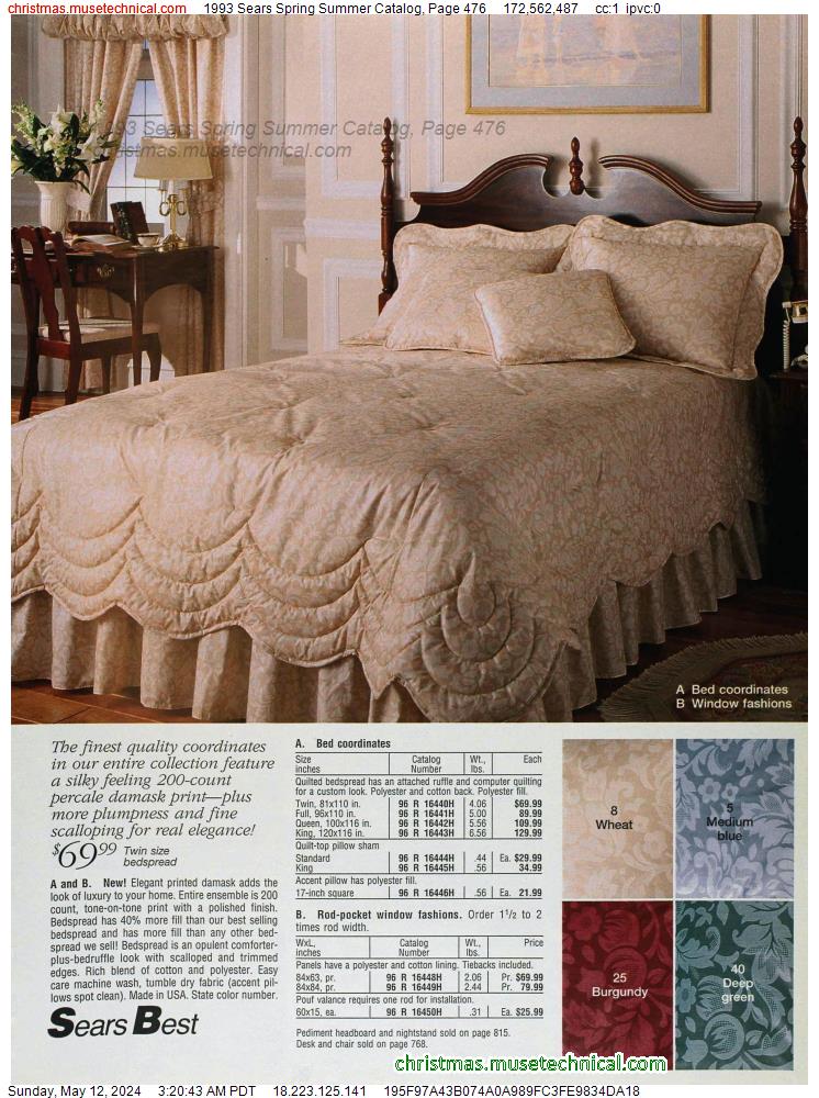 1993 Sears Spring Summer Catalog, Page 476