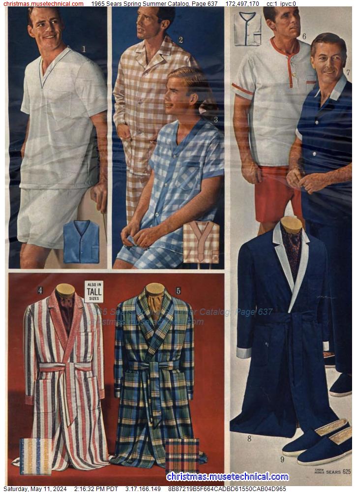1965 Sears Spring Summer Catalog, Page 637