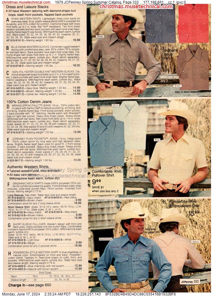 1979 JCPenney Spring Summer Catalog, Page 333