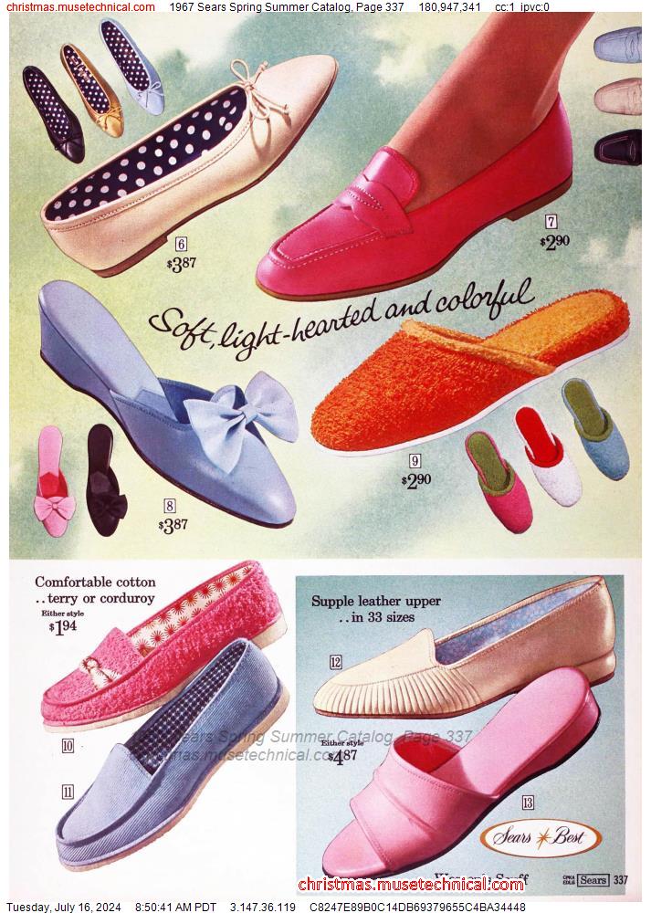 1967 Sears Spring Summer Catalog, Page 337