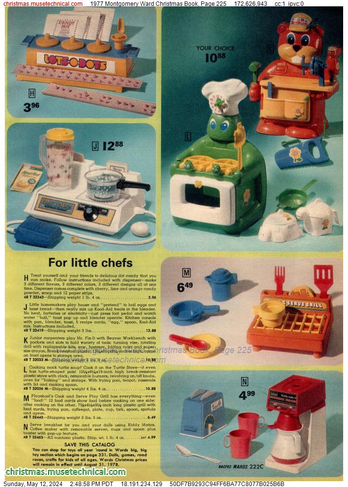 1977 Montgomery Ward Christmas Book, Page 225
