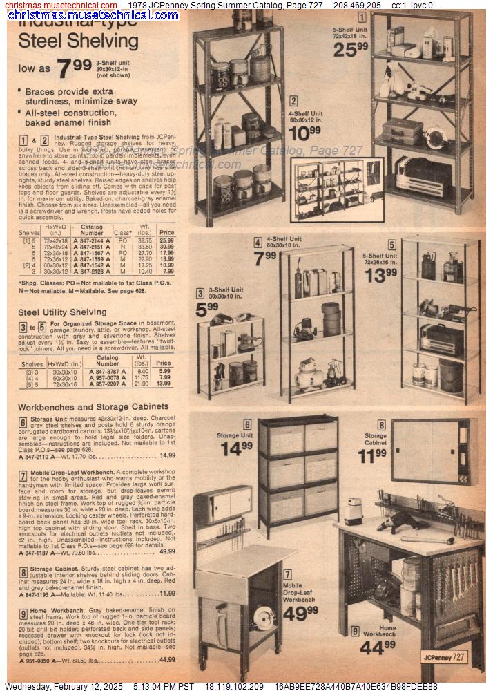 1978 JCPenney Spring Summer Catalog, Page 727