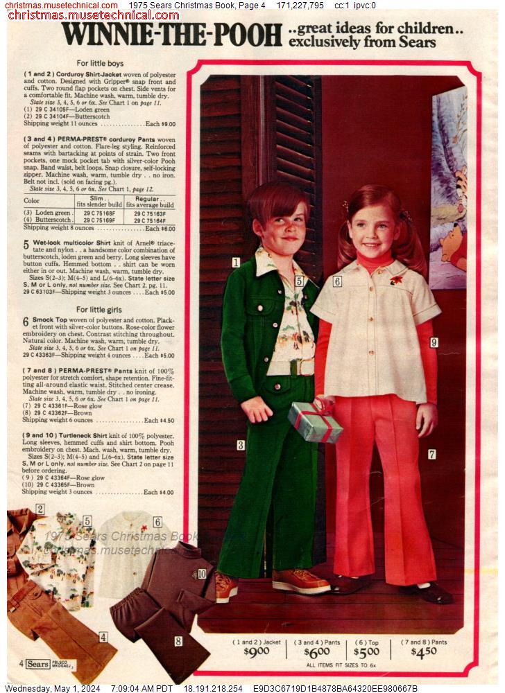 1975 Sears Christmas Book, Page 4