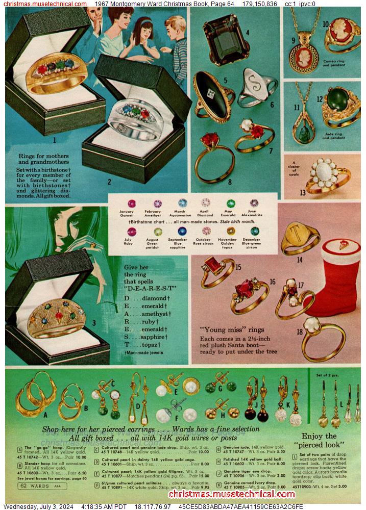 1967 Montgomery Ward Christmas Book, Page 64