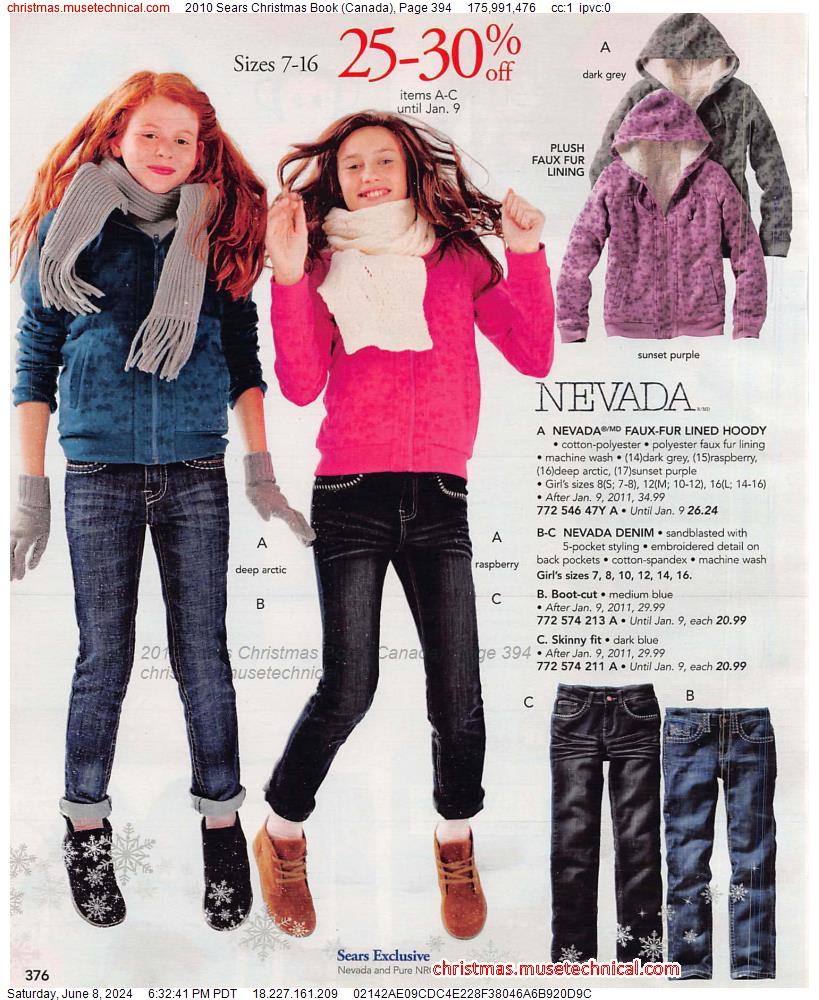 2010 Sears Christmas Book (Canada), Page 394