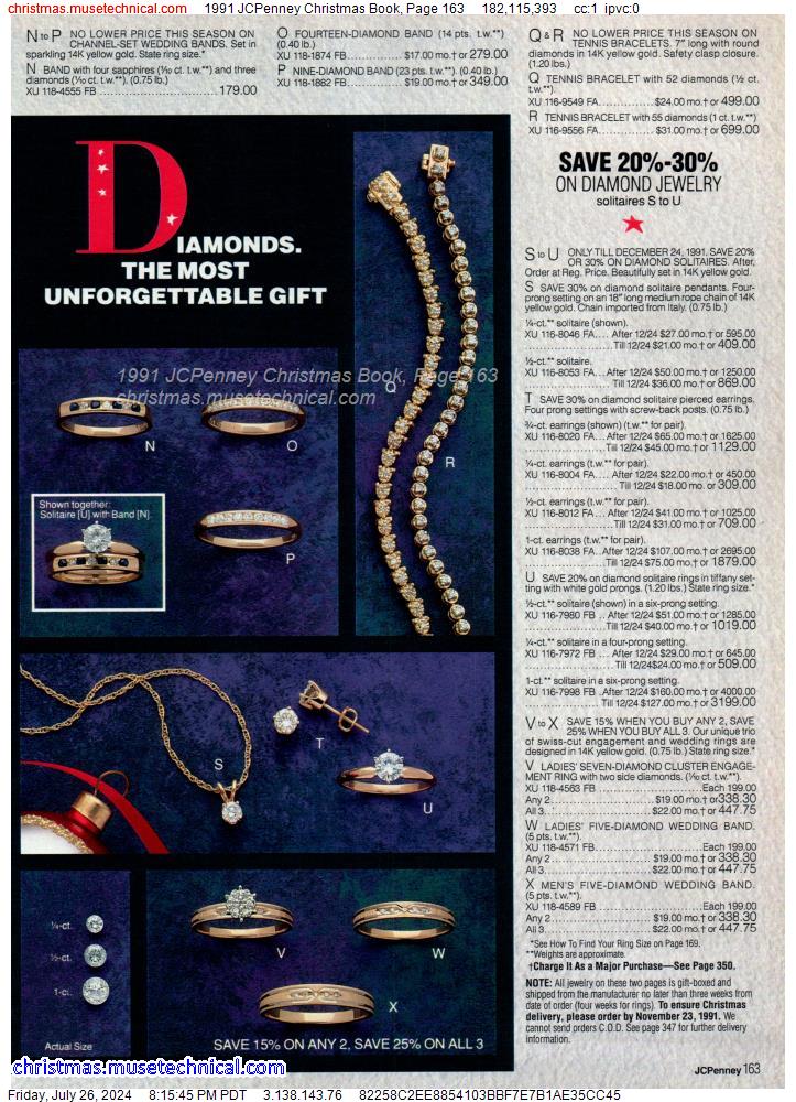 1991 JCPenney Christmas Book, Page 163