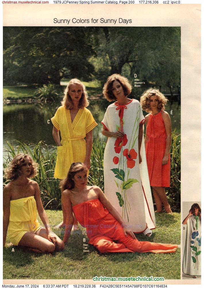 1979 JCPenney Spring Summer Catalog, Page 200