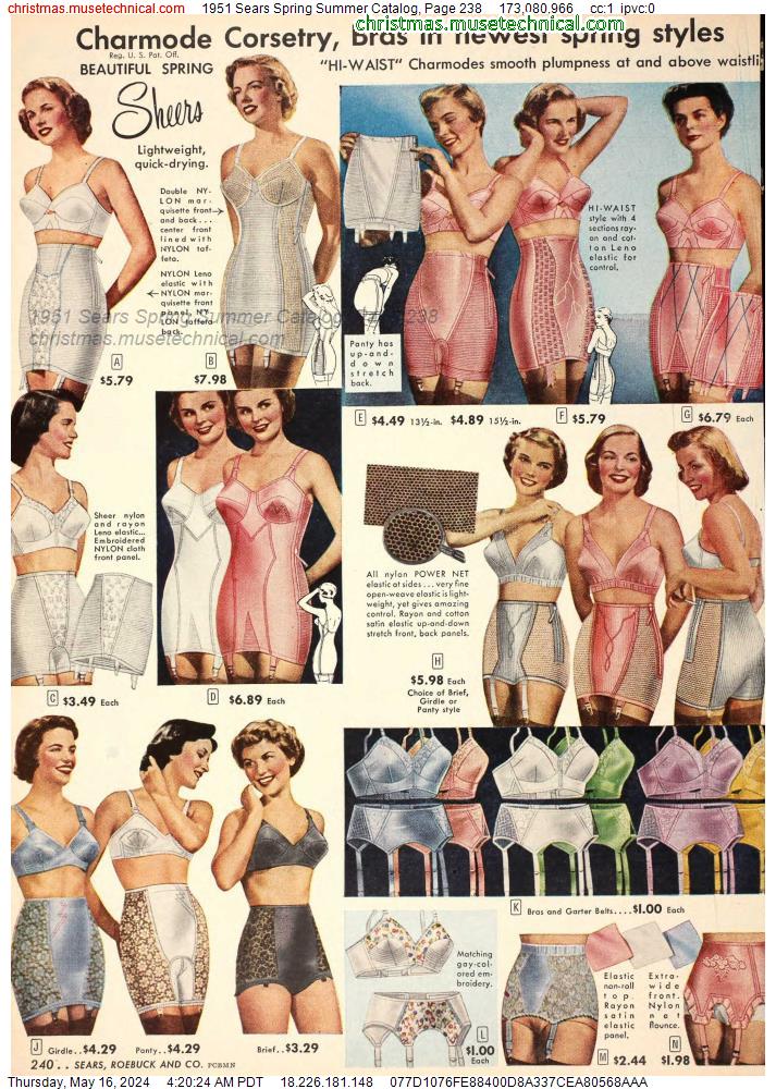1951 Sears Spring Summer Catalog, Page 238