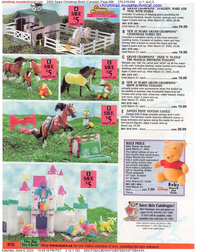 2002 Sears Christmas Book (Canada), Page 886