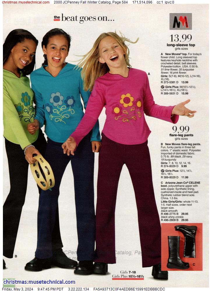 2000 JCPenney Fall Winter Catalog, Page 584