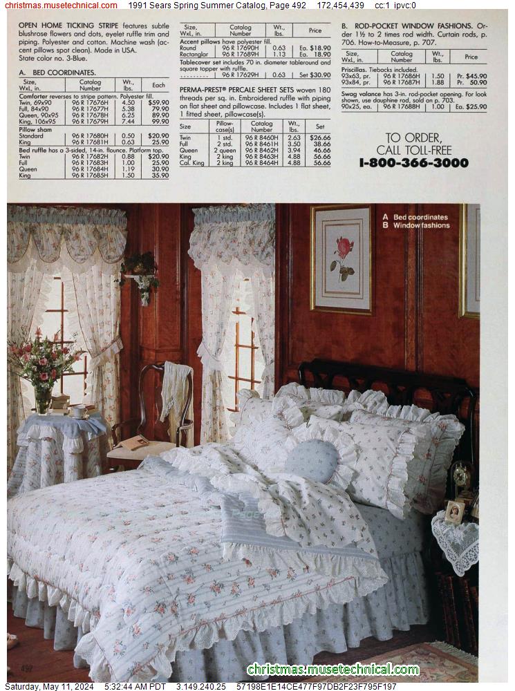 1991 Sears Spring Summer Catalog, Page 492