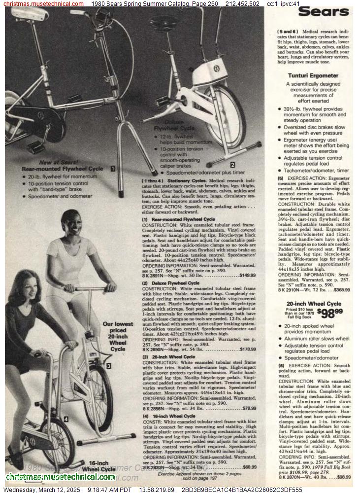 1980 Sears Spring Summer Catalog, Page 260