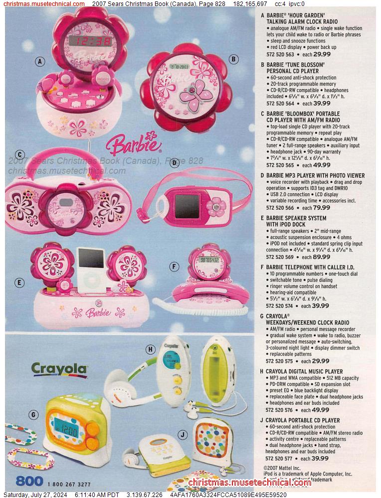 2007 Sears Christmas Book (Canada), Page 828