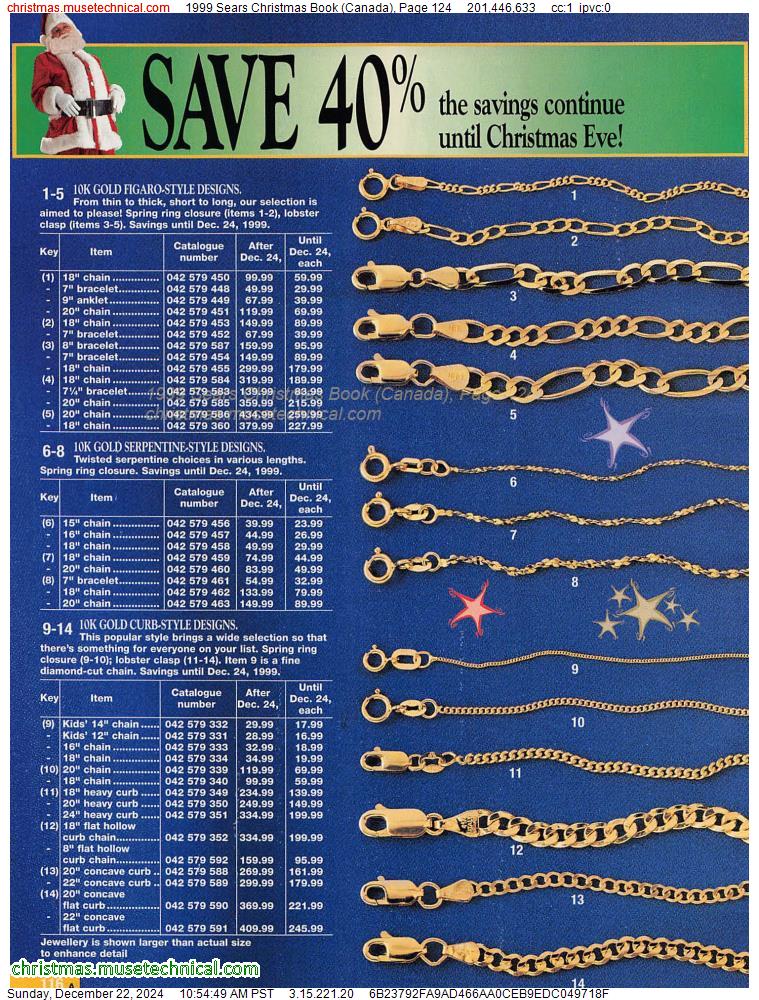 1999 Sears Christmas Book (Canada), Page 124