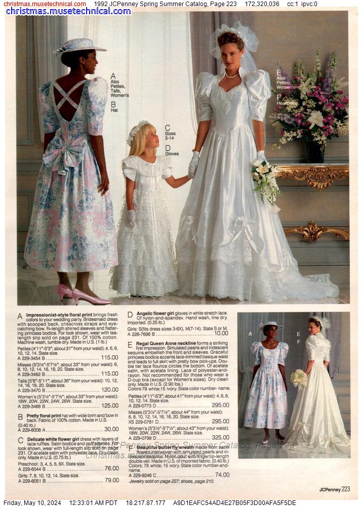 1992 JCPenney Spring Summer Catalog, Page 223