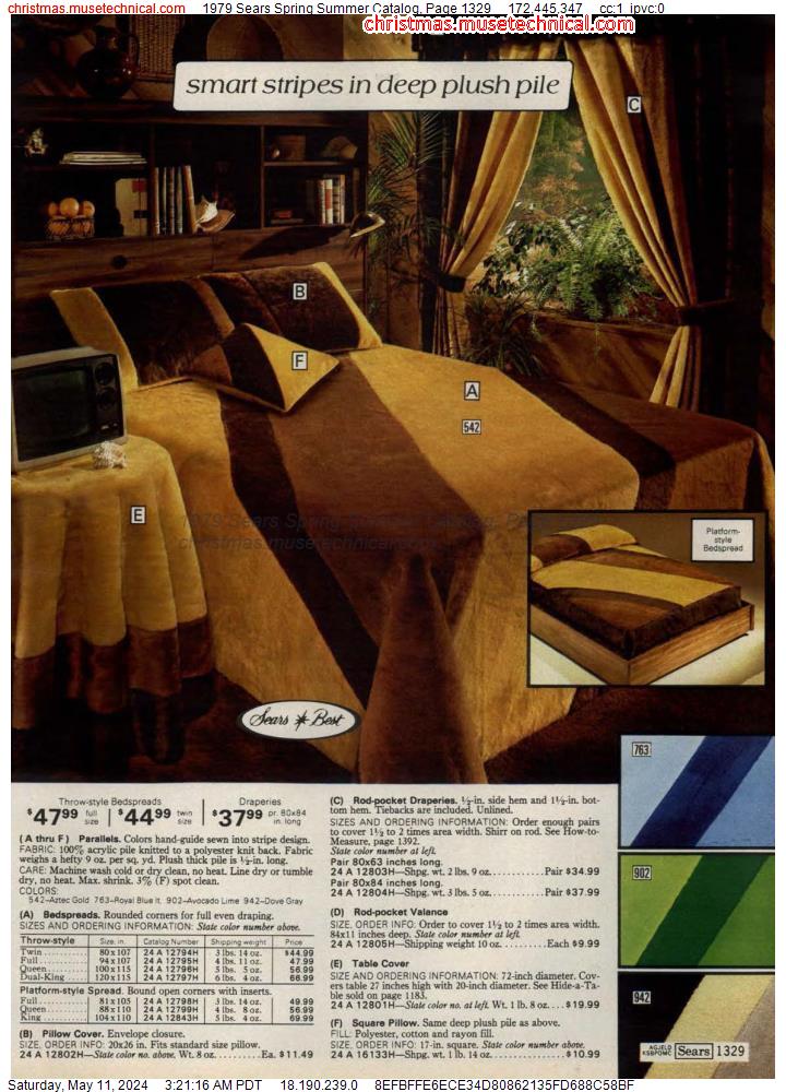 1979 Sears Spring Summer Catalog, Page 1329