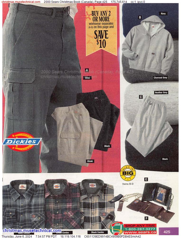 2000 Sears Christmas Book (Canada), Page 425