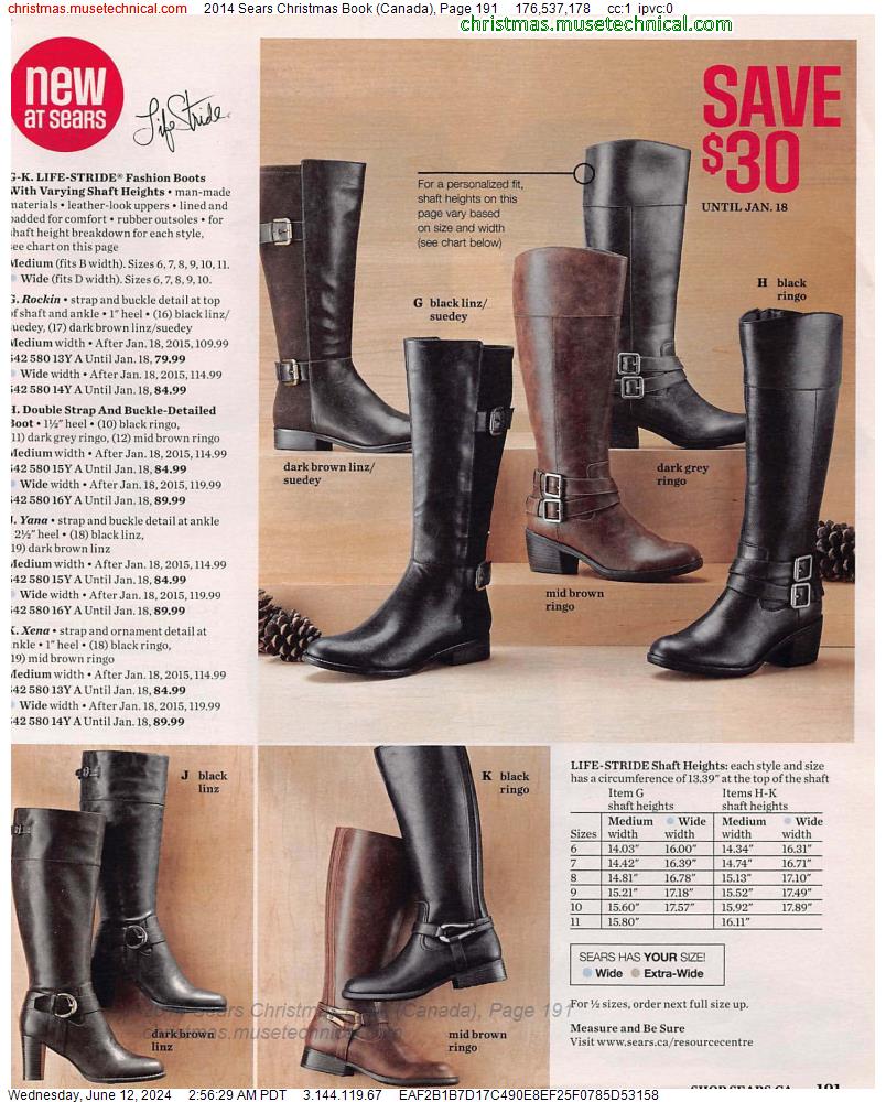 2014 Sears Christmas Book (Canada), Page 191