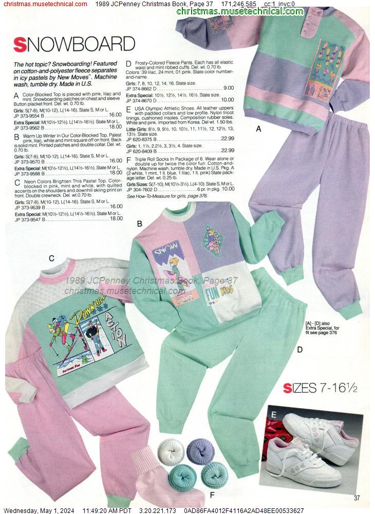1989 JCPenney Christmas Book, Page 37