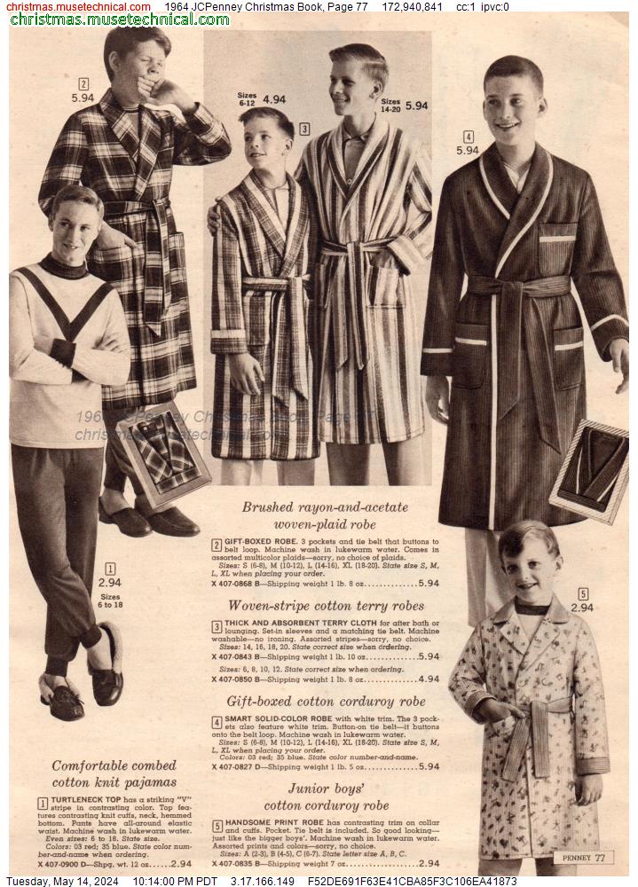 1964 JCPenney Christmas Book, Page 77