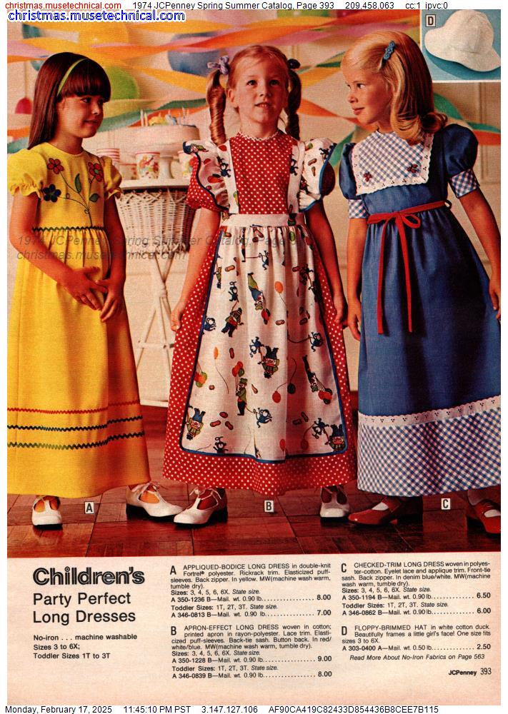 1974 JCPenney Spring Summer Catalog, Page 393